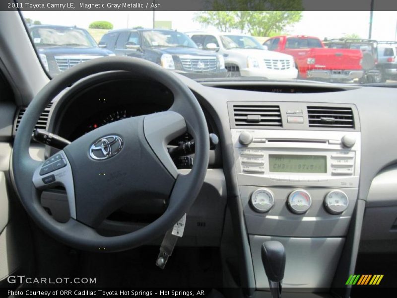 Magnetic Gray Metallic / Ash 2011 Toyota Camry LE