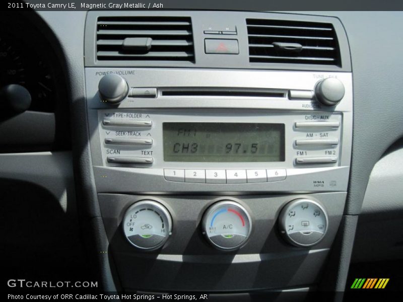 Magnetic Gray Metallic / Ash 2011 Toyota Camry LE