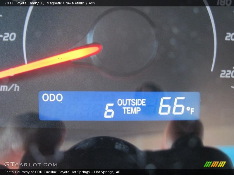 Magnetic Gray Metallic / Ash 2011 Toyota Camry LE