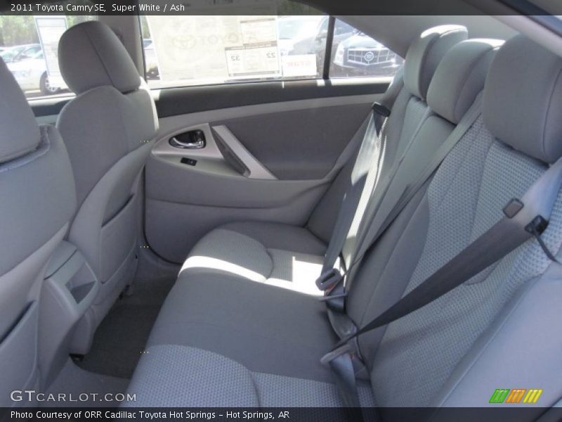 Super White / Ash 2011 Toyota Camry SE