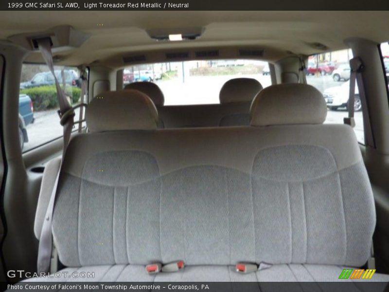 Light Toreador Red Metallic / Neutral 1999 GMC Safari SL AWD