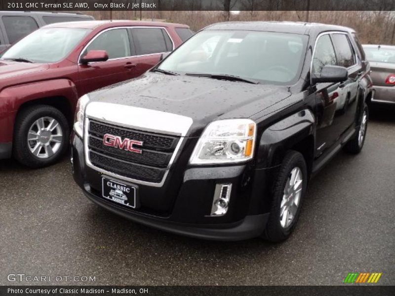 Onyx Black / Jet Black 2011 GMC Terrain SLE AWD