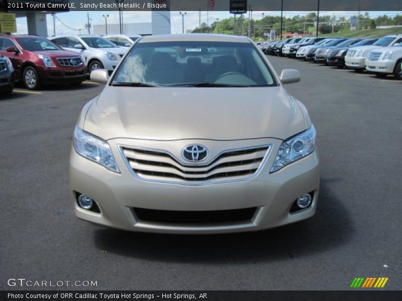 Sandy Beach Metallic / Bisque 2011 Toyota Camry LE