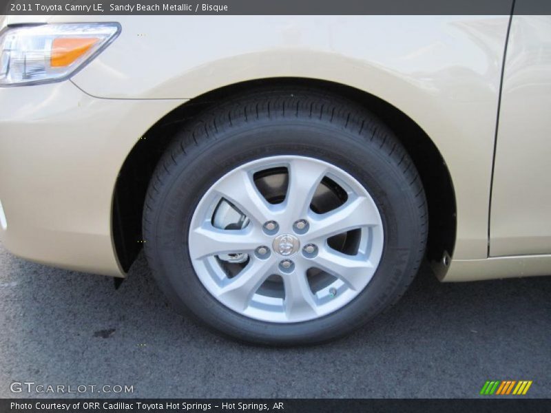 Sandy Beach Metallic / Bisque 2011 Toyota Camry LE
