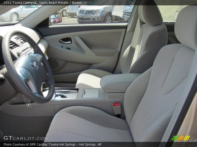 Sandy Beach Metallic / Bisque 2011 Toyota Camry LE