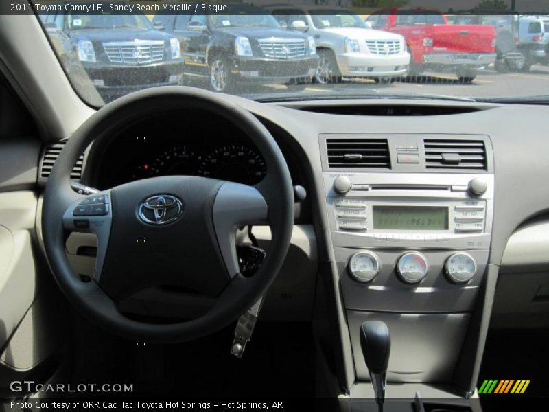 Sandy Beach Metallic / Bisque 2011 Toyota Camry LE