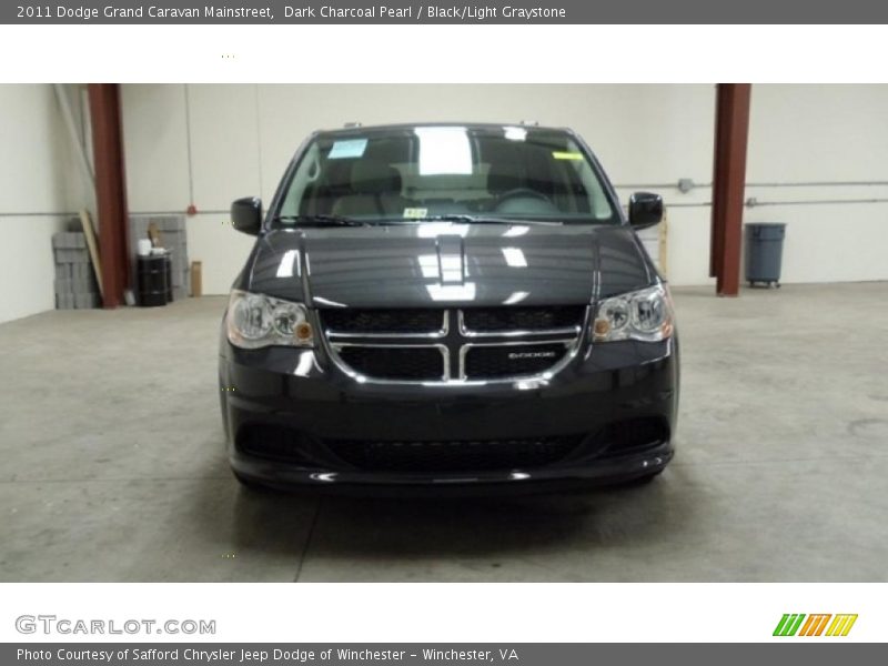 Dark Charcoal Pearl / Black/Light Graystone 2011 Dodge Grand Caravan Mainstreet