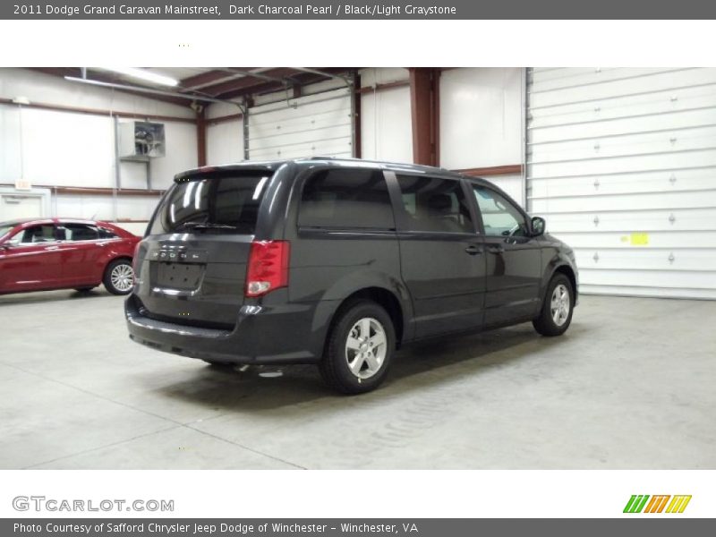 Dark Charcoal Pearl / Black/Light Graystone 2011 Dodge Grand Caravan Mainstreet