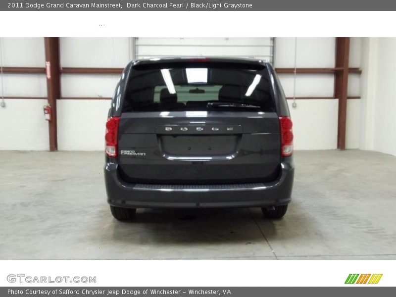Dark Charcoal Pearl / Black/Light Graystone 2011 Dodge Grand Caravan Mainstreet