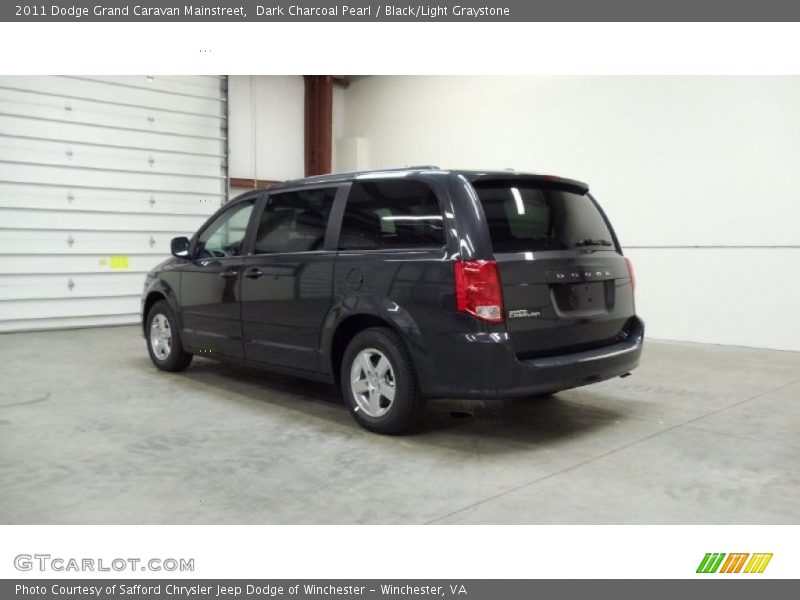 Dark Charcoal Pearl / Black/Light Graystone 2011 Dodge Grand Caravan Mainstreet