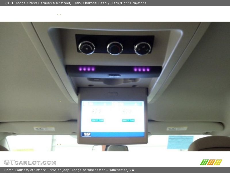 Dark Charcoal Pearl / Black/Light Graystone 2011 Dodge Grand Caravan Mainstreet