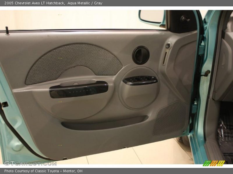 Aqua Metallic / Gray 2005 Chevrolet Aveo LT Hatchback