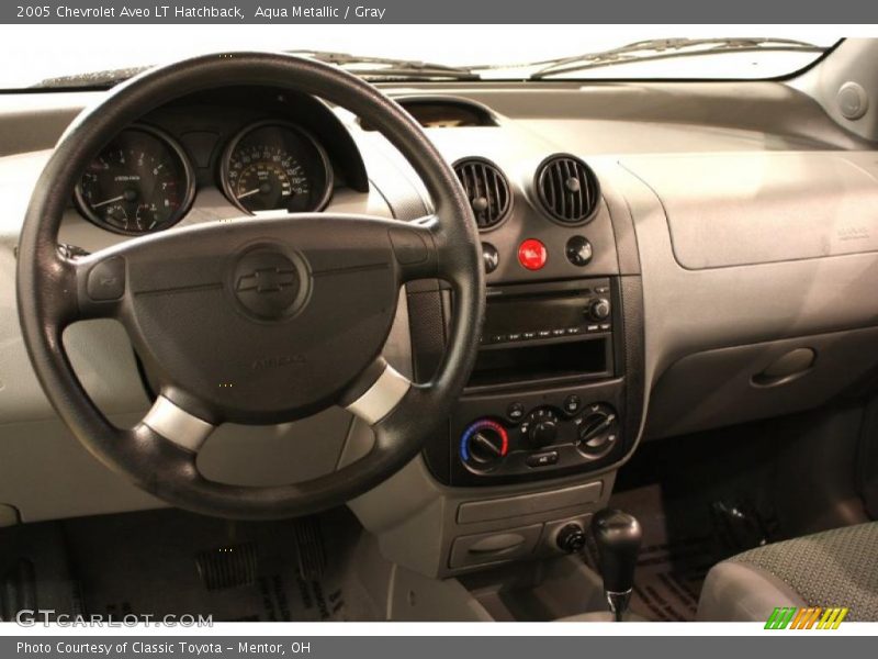 Aqua Metallic / Gray 2005 Chevrolet Aveo LT Hatchback