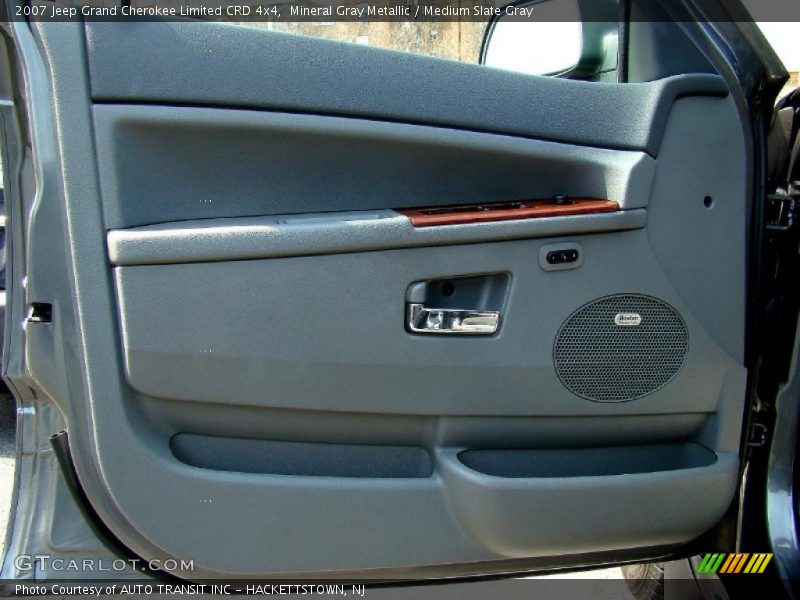 Mineral Gray Metallic / Medium Slate Gray 2007 Jeep Grand Cherokee Limited CRD 4x4