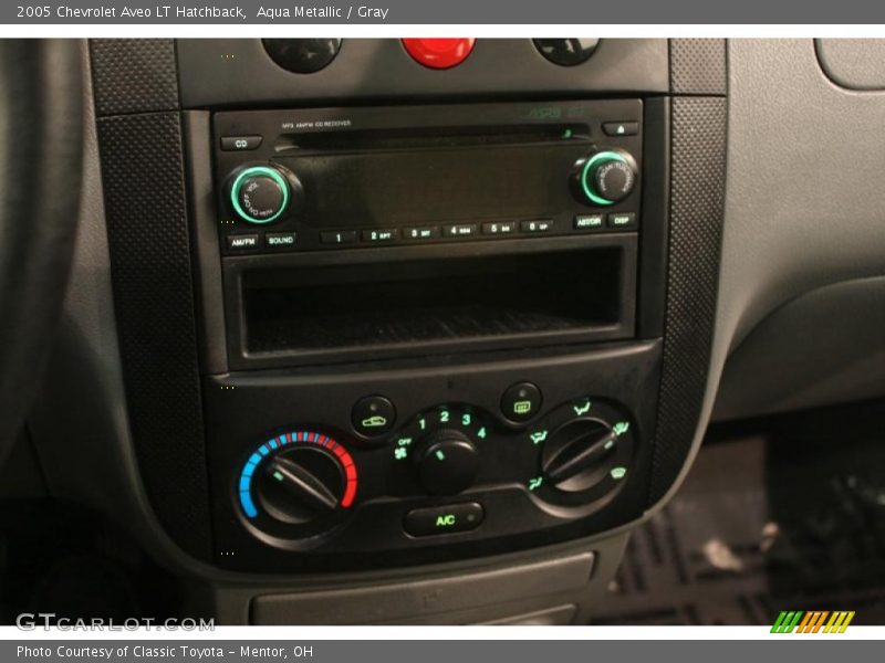 Aqua Metallic / Gray 2005 Chevrolet Aveo LT Hatchback