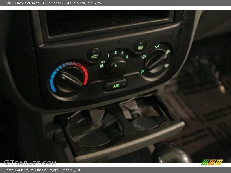 Aqua Metallic / Gray 2005 Chevrolet Aveo LT Hatchback