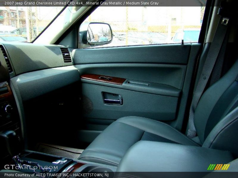 Mineral Gray Metallic / Medium Slate Gray 2007 Jeep Grand Cherokee Limited CRD 4x4