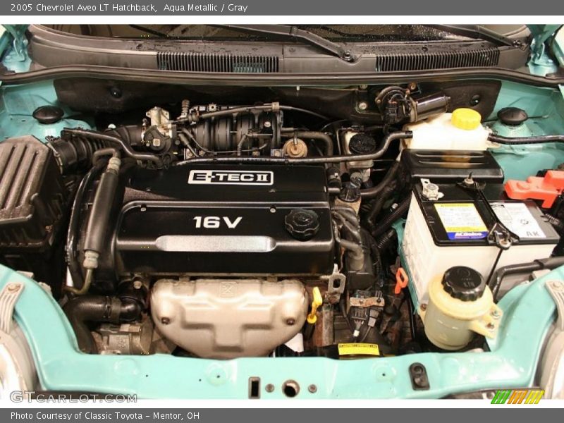  2005 Aveo LT Hatchback Engine - 1.6L DOHC 16V 4 Cylinder