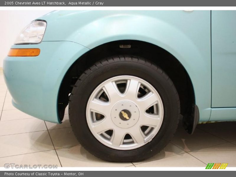 Aqua Metallic / Gray 2005 Chevrolet Aveo LT Hatchback