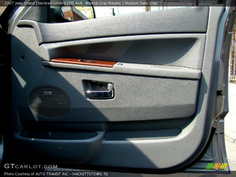Mineral Gray Metallic / Medium Slate Gray 2007 Jeep Grand Cherokee Limited CRD 4x4