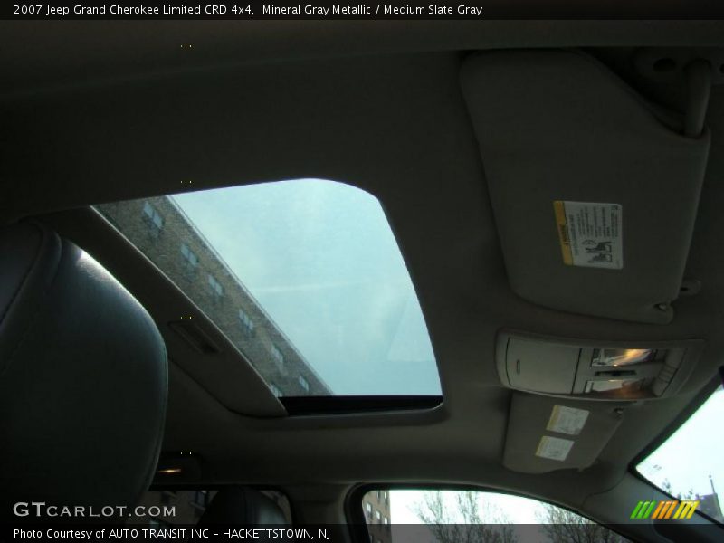 Mineral Gray Metallic / Medium Slate Gray 2007 Jeep Grand Cherokee Limited CRD 4x4