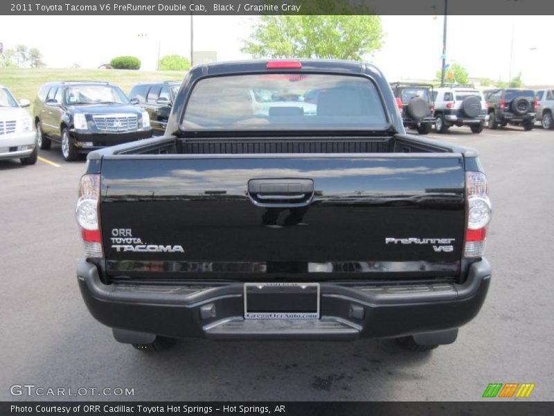 Black / Graphite Gray 2011 Toyota Tacoma V6 PreRunner Double Cab