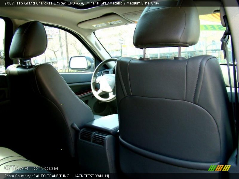 Mineral Gray Metallic / Medium Slate Gray 2007 Jeep Grand Cherokee Limited CRD 4x4
