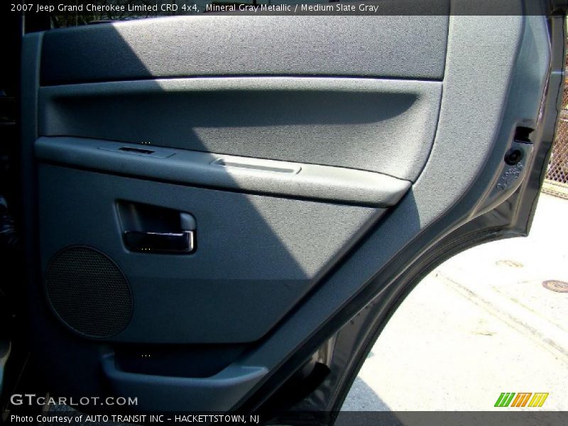 Mineral Gray Metallic / Medium Slate Gray 2007 Jeep Grand Cherokee Limited CRD 4x4