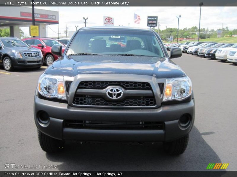 Black / Graphite Gray 2011 Toyota Tacoma V6 PreRunner Double Cab