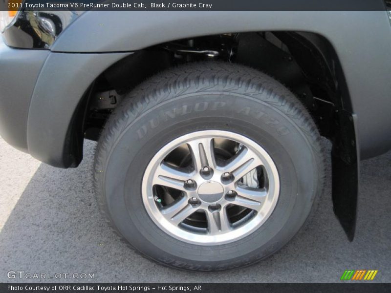 Black / Graphite Gray 2011 Toyota Tacoma V6 PreRunner Double Cab