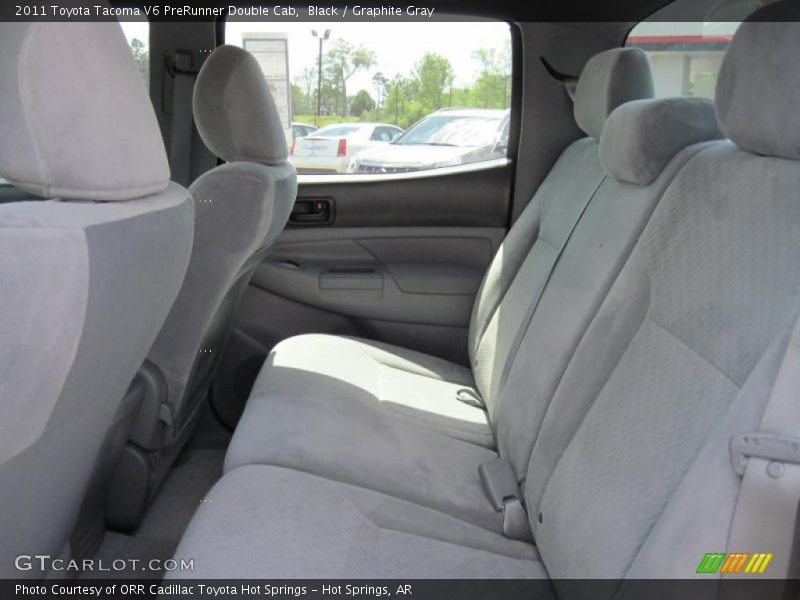 Black / Graphite Gray 2011 Toyota Tacoma V6 PreRunner Double Cab