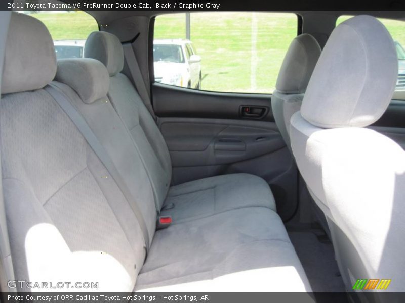 Black / Graphite Gray 2011 Toyota Tacoma V6 PreRunner Double Cab