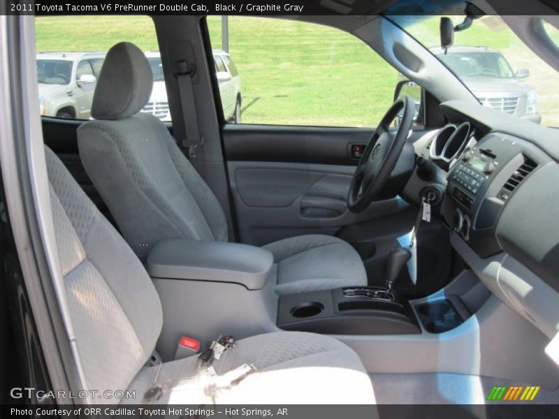 Black / Graphite Gray 2011 Toyota Tacoma V6 PreRunner Double Cab