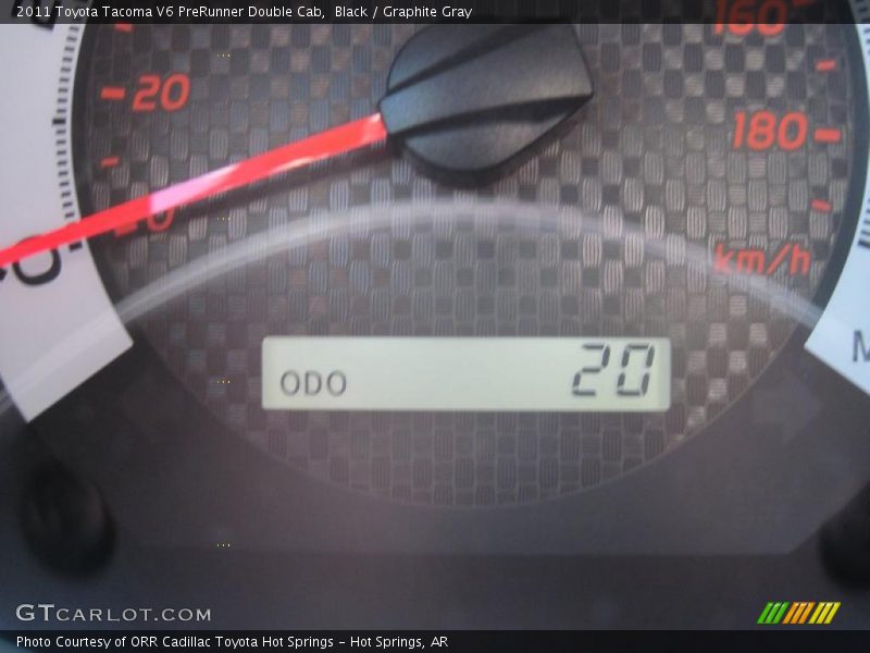 Black / Graphite Gray 2011 Toyota Tacoma V6 PreRunner Double Cab