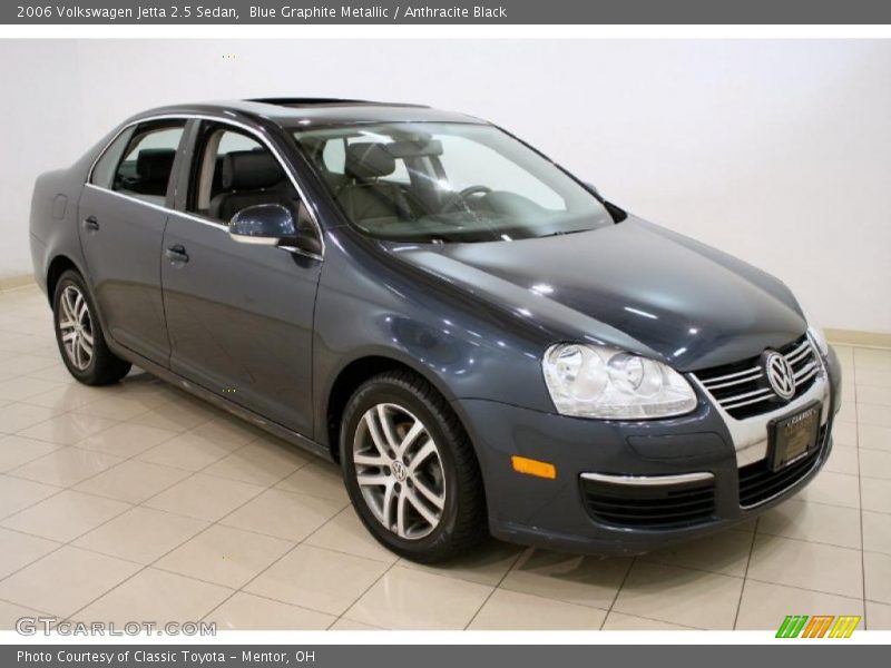 Blue Graphite Metallic / Anthracite Black 2006 Volkswagen Jetta 2.5 Sedan