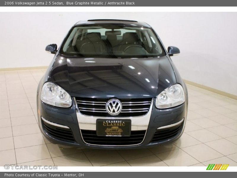 Blue Graphite Metallic / Anthracite Black 2006 Volkswagen Jetta 2.5 Sedan