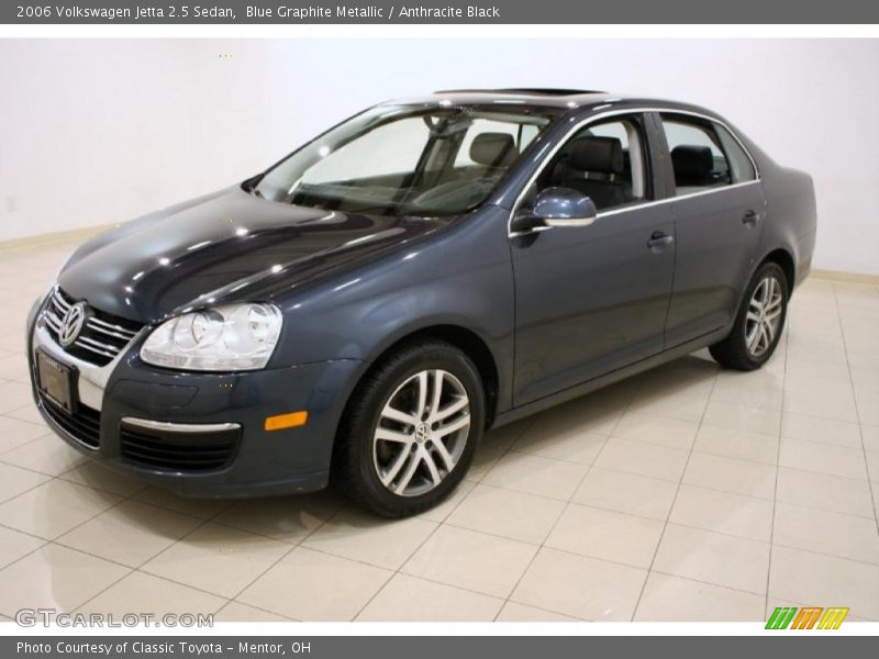 Blue Graphite Metallic / Anthracite Black 2006 Volkswagen Jetta 2.5 Sedan