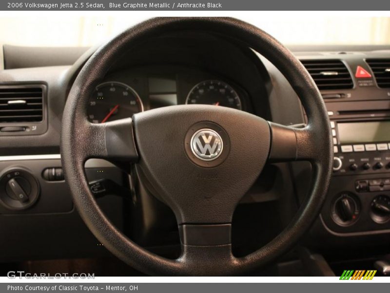 Blue Graphite Metallic / Anthracite Black 2006 Volkswagen Jetta 2.5 Sedan