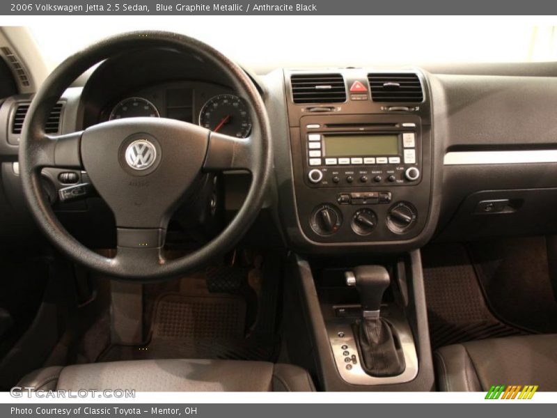 Blue Graphite Metallic / Anthracite Black 2006 Volkswagen Jetta 2.5 Sedan