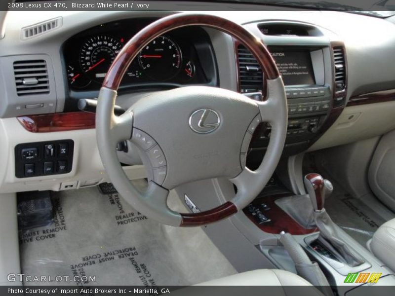 Blizzard White Pearl / Ivory 2008 Lexus GX 470