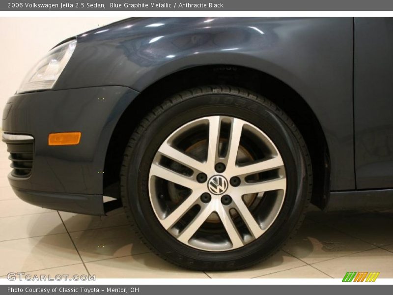 Blue Graphite Metallic / Anthracite Black 2006 Volkswagen Jetta 2.5 Sedan