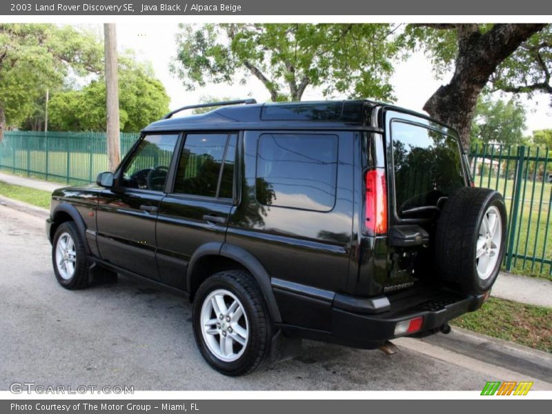 Java Black / Alpaca Beige 2003 Land Rover Discovery SE