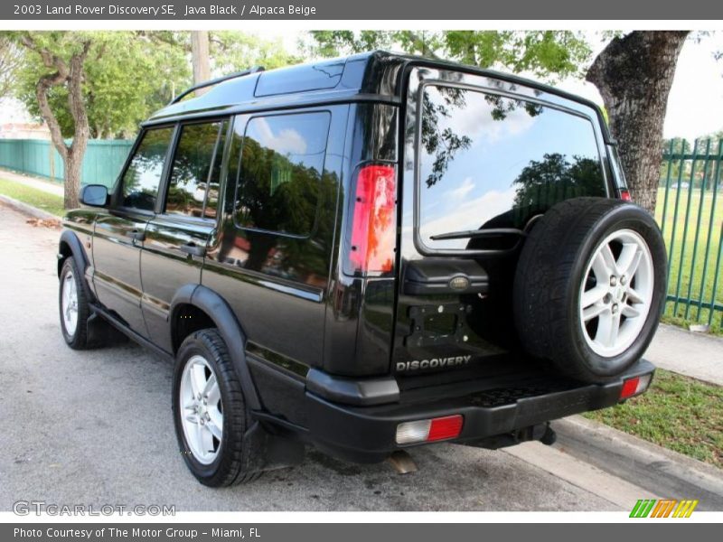 Java Black / Alpaca Beige 2003 Land Rover Discovery SE
