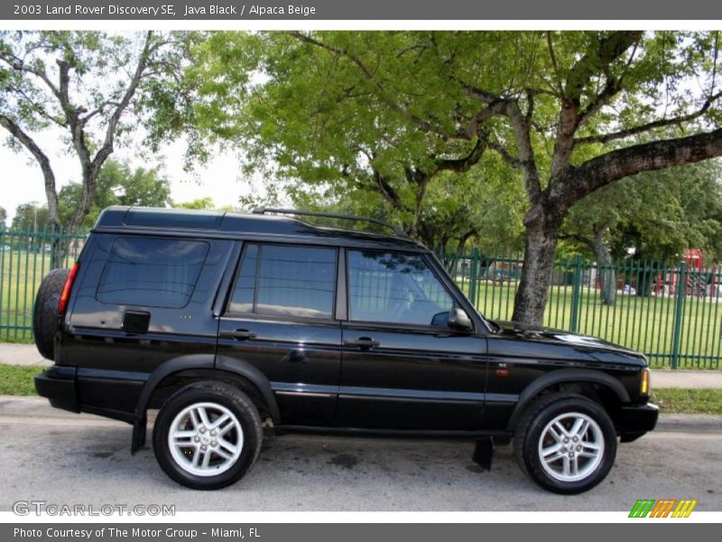 Java Black / Alpaca Beige 2003 Land Rover Discovery SE