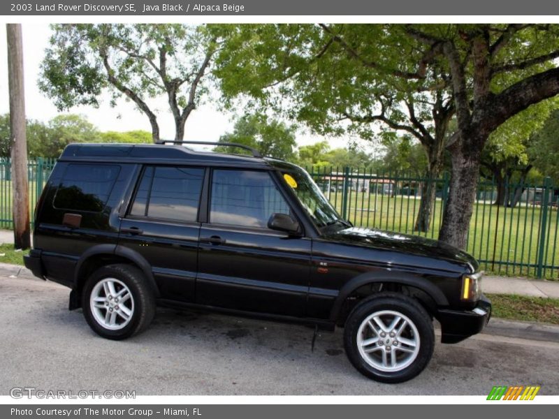 Java Black / Alpaca Beige 2003 Land Rover Discovery SE