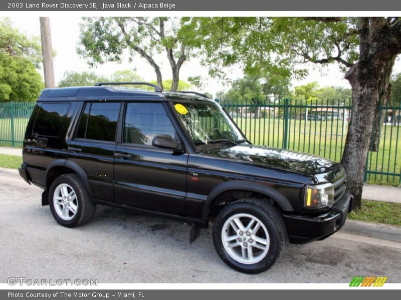 Java Black / Alpaca Beige 2003 Land Rover Discovery SE