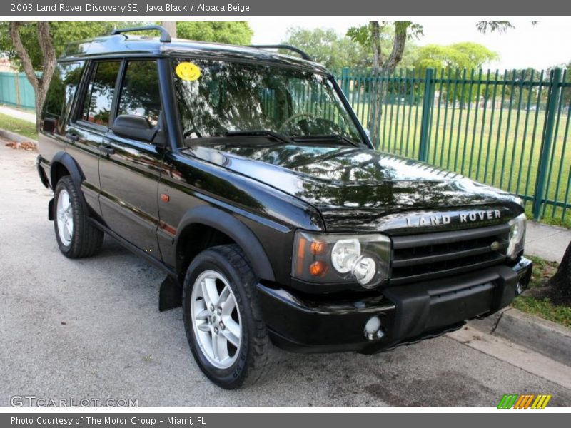 Java Black / Alpaca Beige 2003 Land Rover Discovery SE