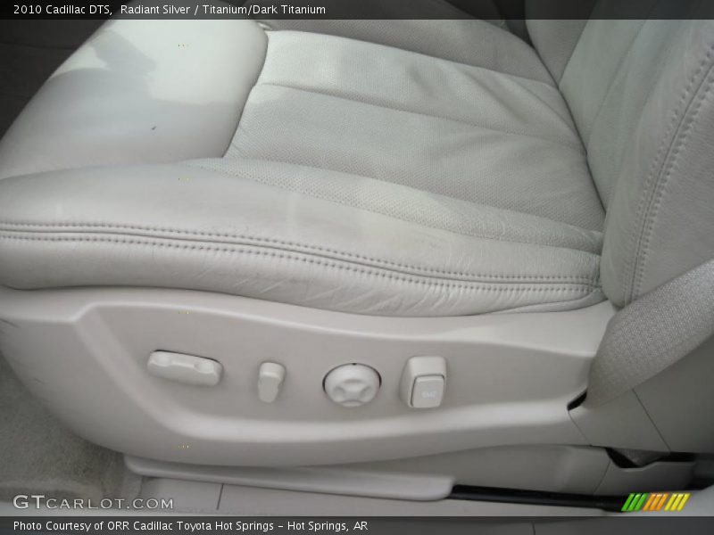 Radiant Silver / Titanium/Dark Titanium 2010 Cadillac DTS