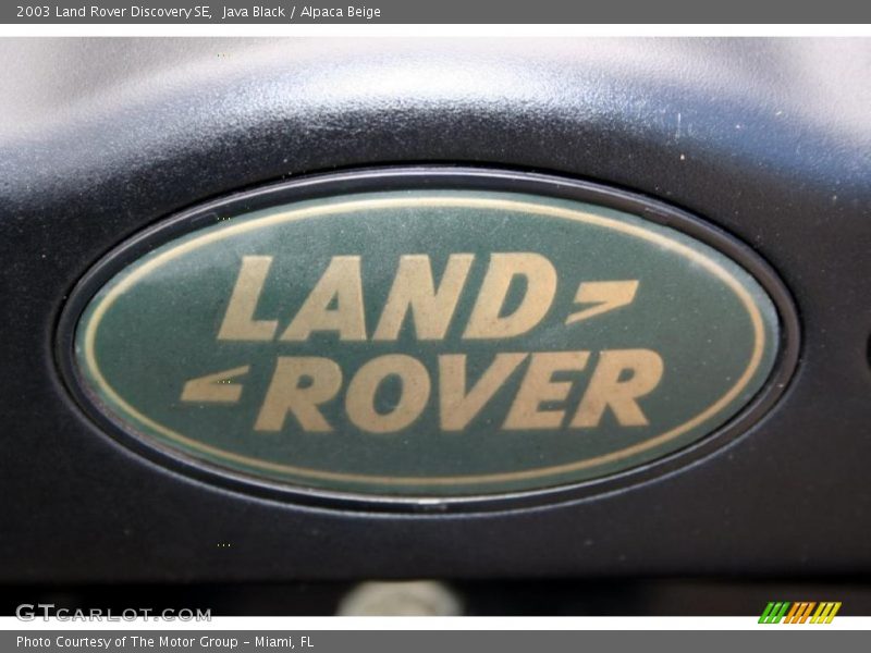 Java Black / Alpaca Beige 2003 Land Rover Discovery SE