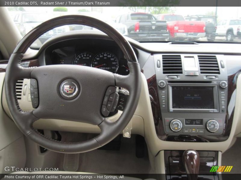 Radiant Silver / Titanium/Dark Titanium 2010 Cadillac DTS